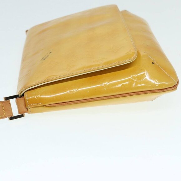 LOUIS VUITTON Monogram Vernis Thompson Street Bag Lime Yellow - Picture 5 of 16
